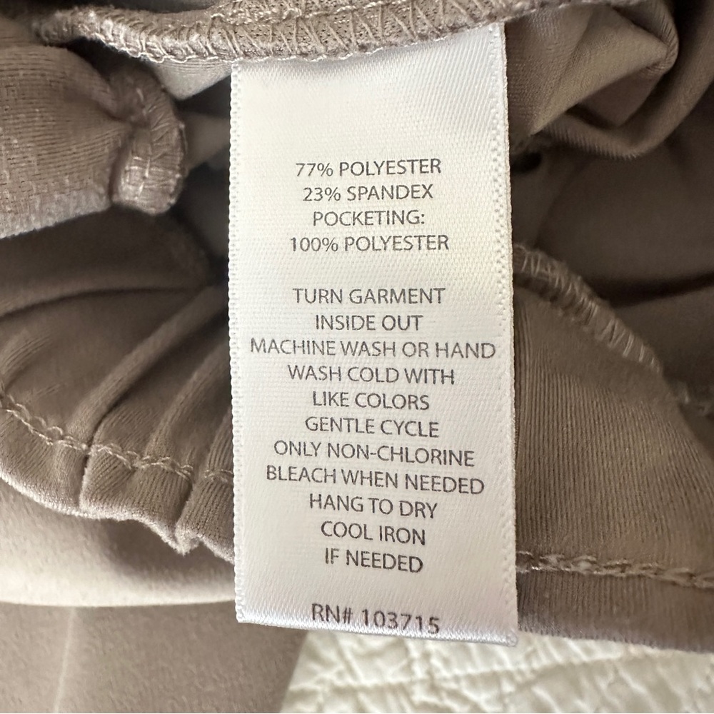 Joie High Waisted Soft Drawstring Jogger Pants Taupe Size Medium - Picture 5 of 8
